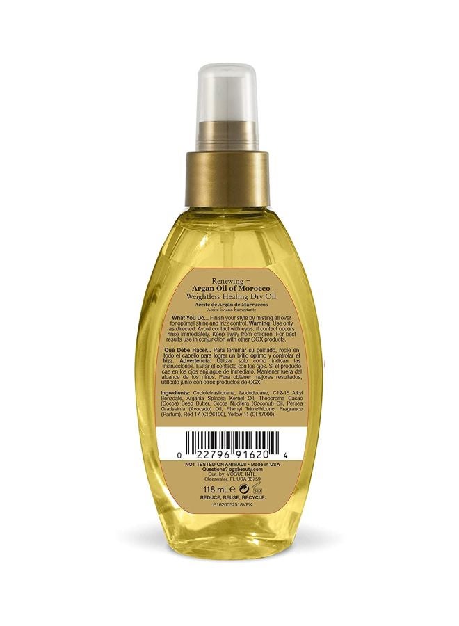 Ogx - Renewing+ Argan Oil Of Morocco Weightless Healing Dry Oil 118ml - Image 1