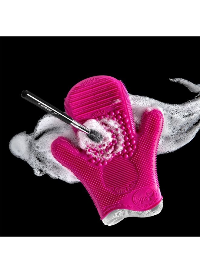 SIGMA Beauty 2X Spa Brush Cleaning Glove Pink - Image 4