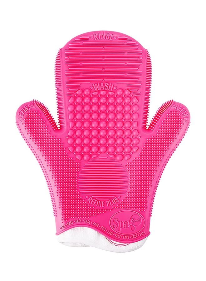 SIGMA Beauty 2X Spa Brush Cleaning Glove Pink - Image 1