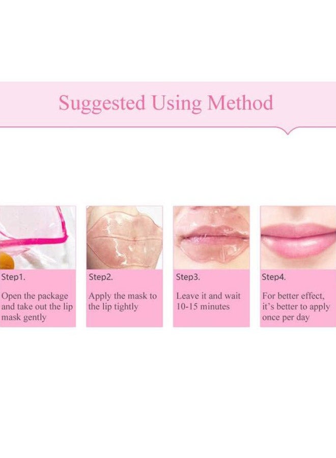 BIOAQUA - 10-Piece Lip Plumper Collagen Crystal Mask Skin Natural Gloss Set 10.16x7.62x1.65cm - Image 1