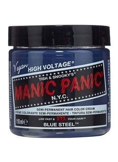 Semi-Permanent Hair Colour Cream Blue Steel 118ml