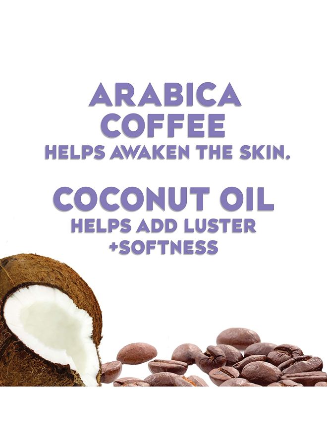 Ogx - Coconut Coffee Body Scrub And Wash 577ml - Image 1
