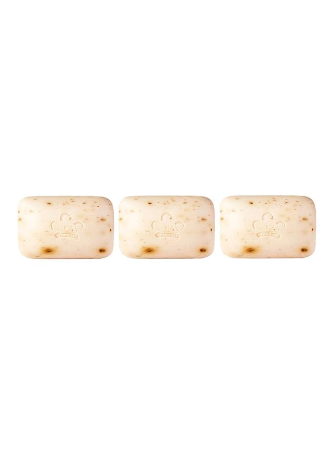 Nubian Heritage 3-Piece Goats Milk And Chai Bar Soap Set Beige - Image 1