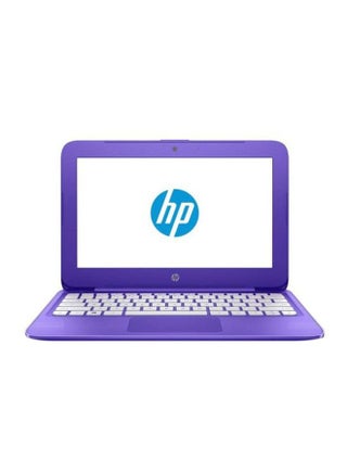 Stream-11-Y020WM Laptop With 11.6-Inch Display, Celeron Processor/4GB RAM/32GB eMMC Flash Drive/Intel HD Graphics 400 Purple - v1604591219/N30065982A_1