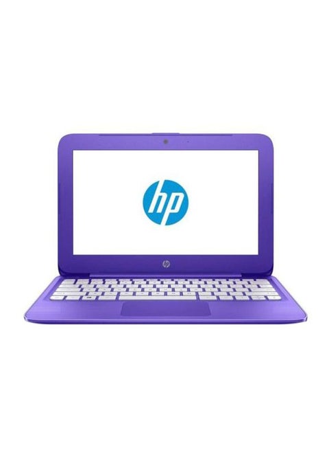 Stream-11-Y020WM Laptop With 11.6-Inch Display, Celeron Processor/4GB RAM/32GB eMMC Flash Drive/Intel HD Graphics 400 Purple
