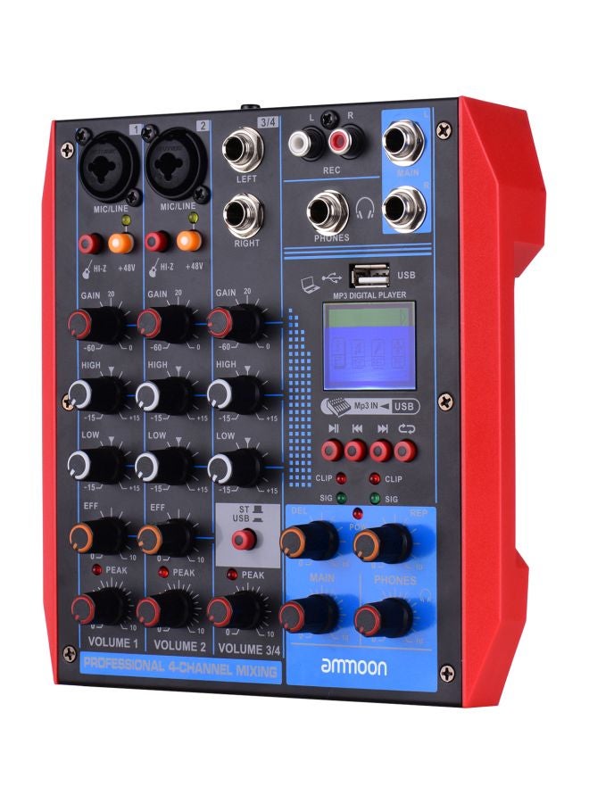 ammoon 4-Channel Portable Digital Audio Mixer  - Image 5