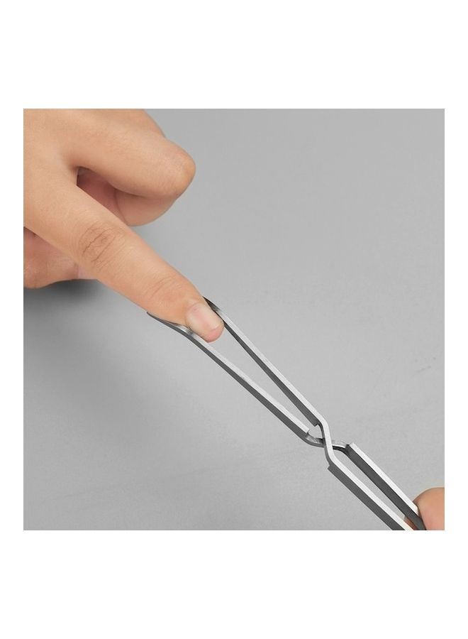 Multi Use Eyelash Extension Grafting Clip Nail Extension Clip Manicure Supply DIY Silver - Image 4