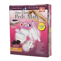 Generic 18-Piece Handheld Pedi Mate Professional Pedicure Kit multicolour - Image 3