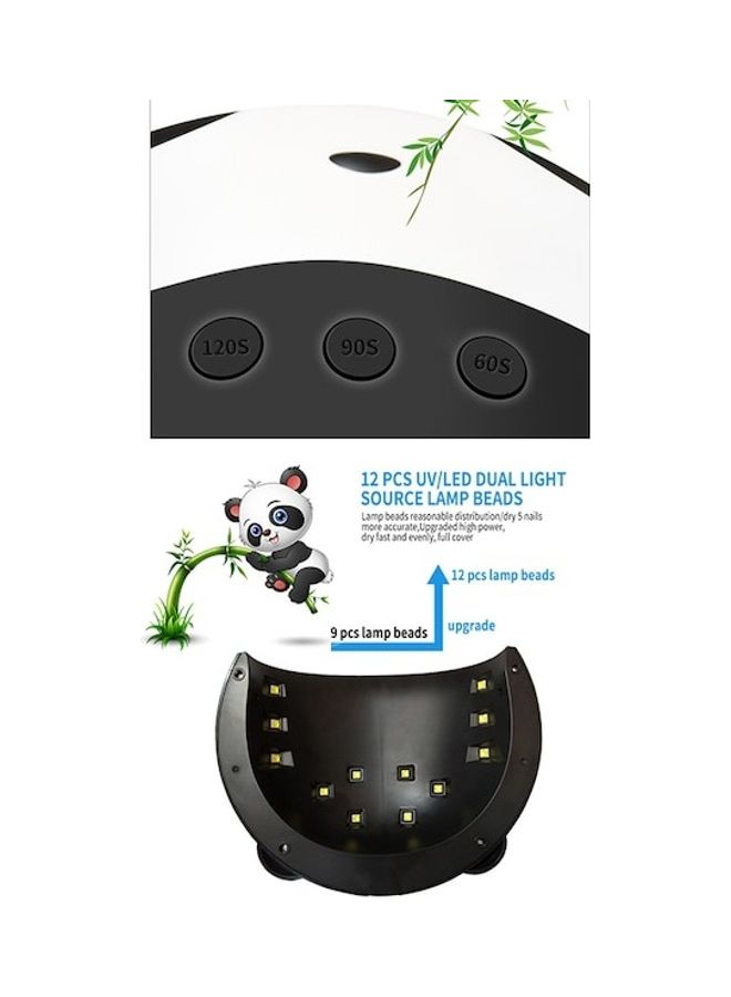 مجفف يعمل بالحث لتجفيف صمغ الأظافر الزيتي وقولبة الأظافر بمصباح LED ضوئي معالج متعدد الألوان - Image 3