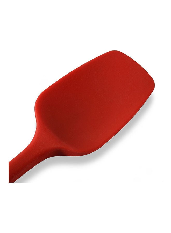 ملعقة عريضة من السيليكون مقاومة للحرارة وملاعق مسطحة مانعة للالتصاق لطهي الطعام في المنزل متعدد الألوان 29*2*7سم - Image 3