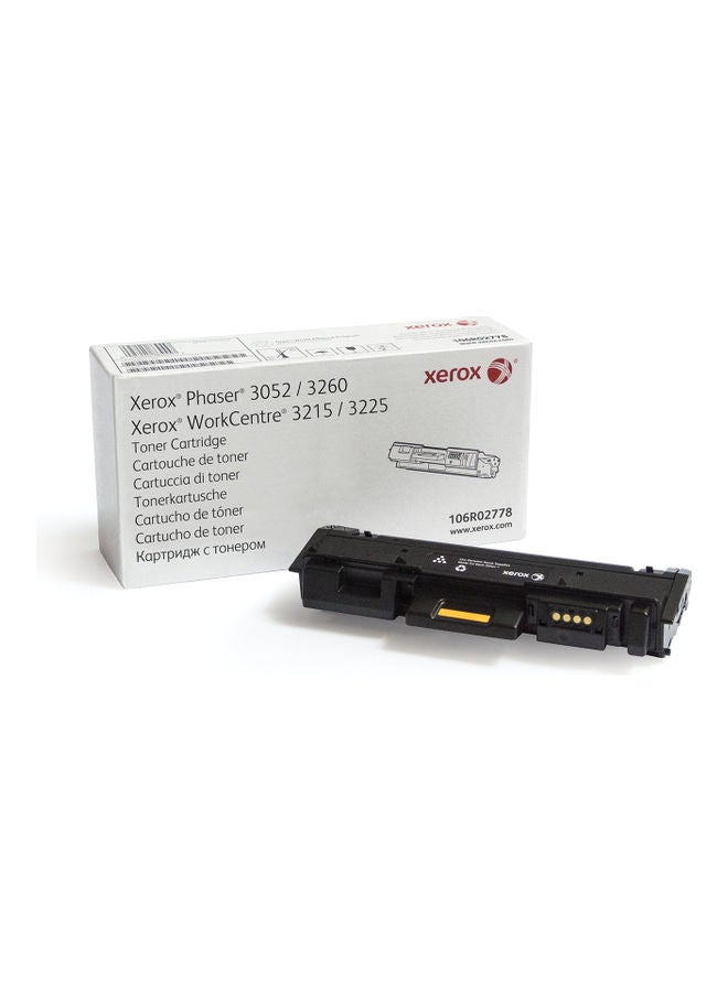 xerox 3052, 3260, 3215, 3225, Standard Capacity Print Cartridge (3,000 pages) Black