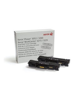 xerox 3052, 3260, 3215, 3225, Dual Capacity Print Cartridge (6,000 pages) Black 