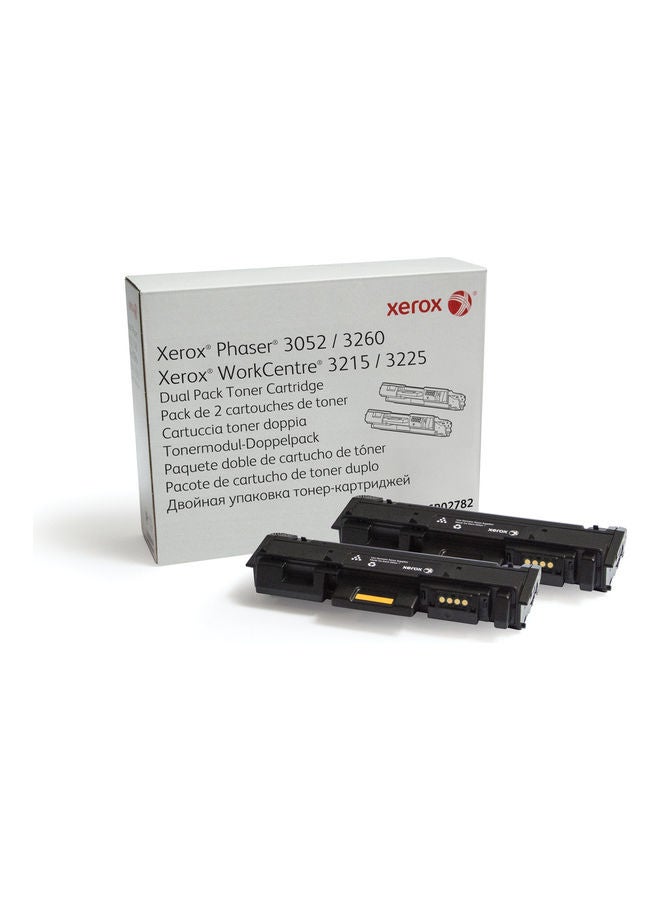xerox 3052, 3260, 3215, 3225, Dual Capacity Print Cartridge (6,000 pages) Black
