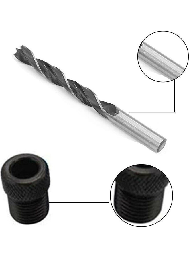 Generic - Woodworking Pocket Hole Jig Drill Set Black & Blue 15.00X2.50X10.00cm - Image 1