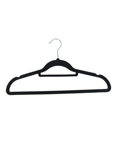 10-Piece Non-Slip Velvet 360 Degree Swivel Hangers Set Black 40cm - v1604598399/N41883183A_4