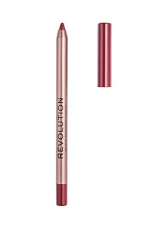 REVOLUTION Satin K**s Lipliner Rose Dark Pink  - Image 1