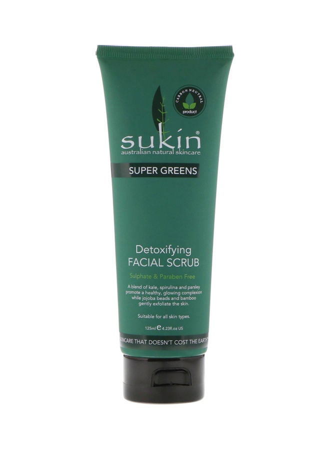 Super Greens Detoxifying Facial Scrub 25grams
