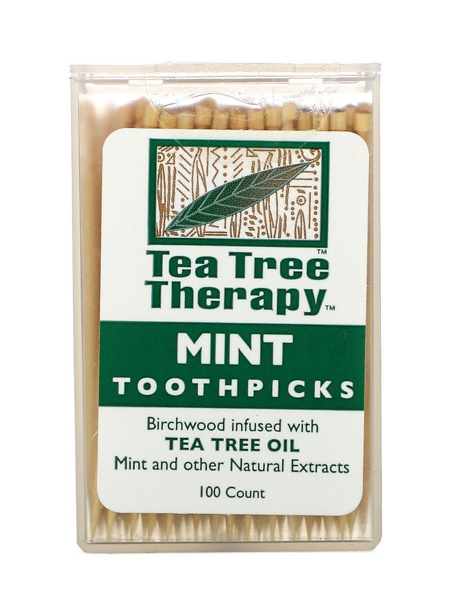 Tea Tree Therapy Mint Toothpicks