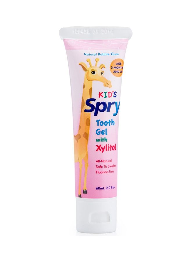 Kid's Spry Tooth Gel With Xylitol 60ml - v1604602412/N41893198A_1