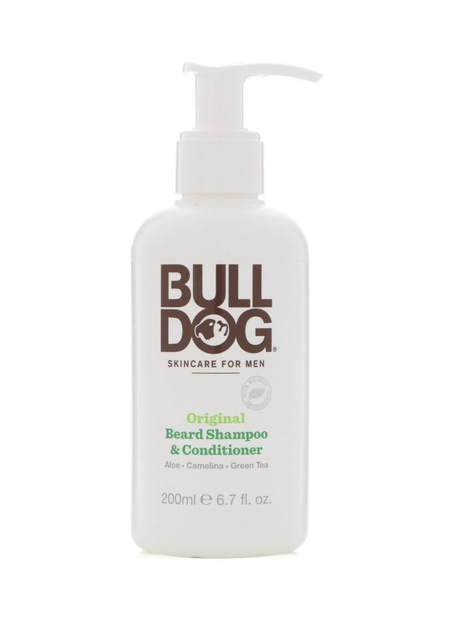 BULLDOG Original Beard Shampoo And Conditioner 200ml