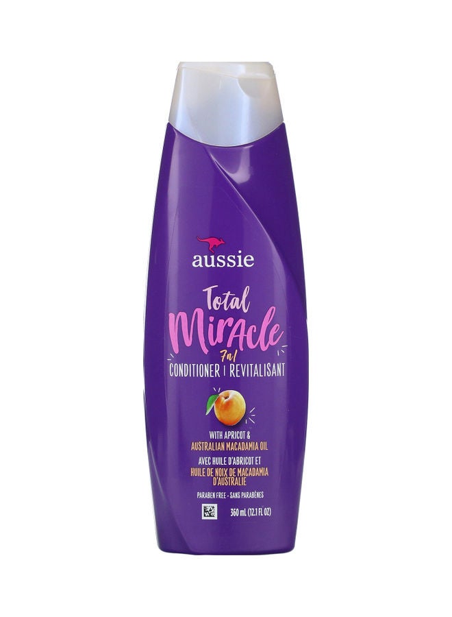 Aussie Total Miracle 7N1 Conditioner With Apricot And Australian Macadamia Oil 360ml
