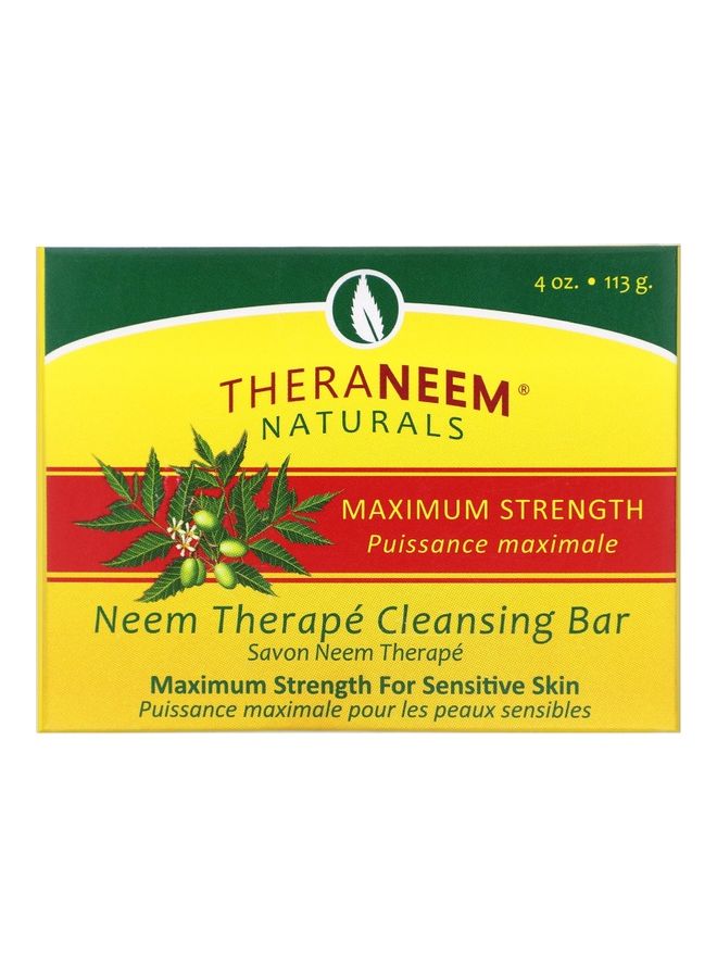 ORGANIX SOUTH TheraNeem Naturals Neem Therape Cleansing Bar 113grams 