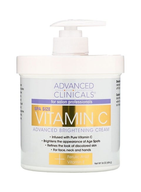 Vitamin C Advanced Brightening Cream 454grams