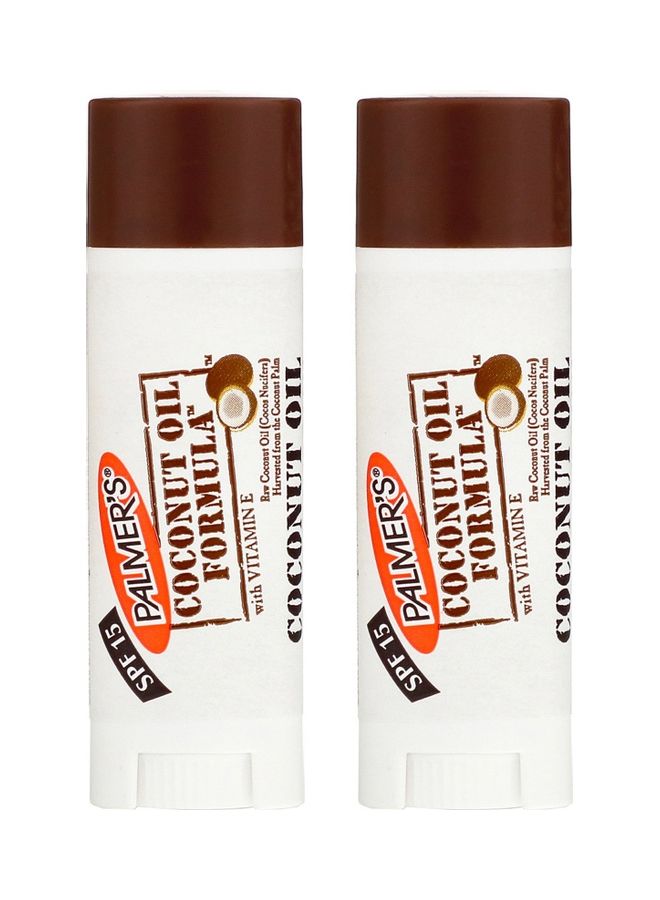 PALMER'S - Pack Of 2 Coconut Oil Lip Balm SPF 15 30grams - Image 1
