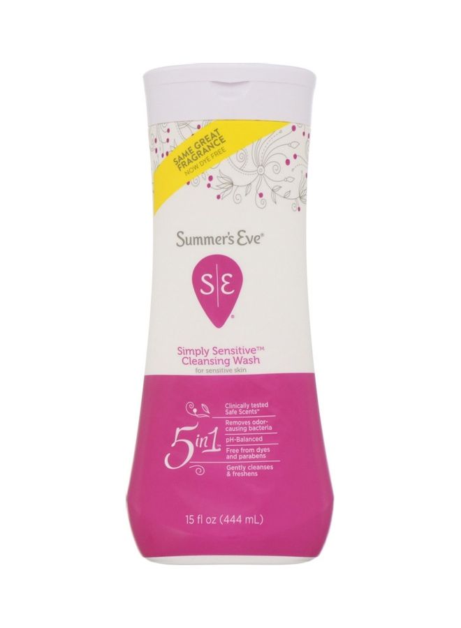 Summers Eve 5 In 1 Cleansing Wash 444 ml