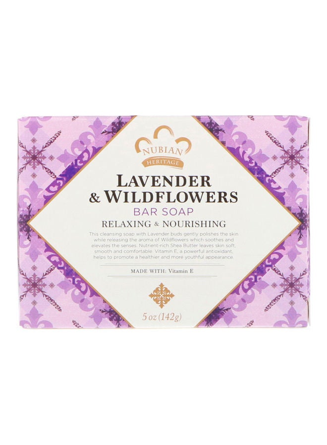 Nubian Heritage Lavender And Wildflowers Soap 142grams