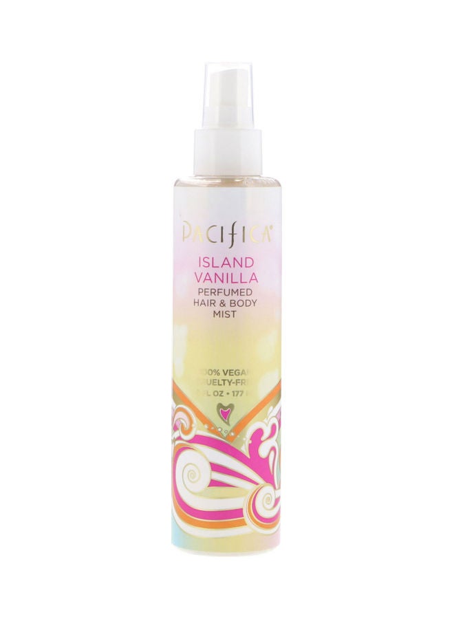 Pacifica Island Vanilla Perfumed Hair And Body Mist 177ml 