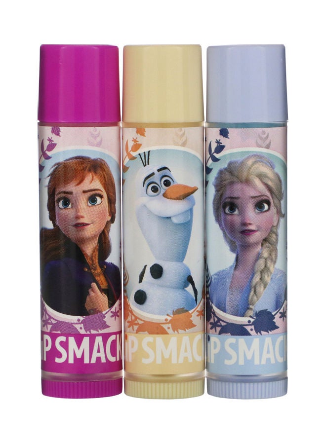 ليب سماكر مجموعة مرطب شفاه ثلاثي فروزن II مكونة من 3 قطع . 12جرام