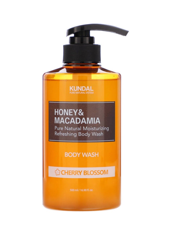 KUNDAL Honey And Macadamia Body Wash 500ml