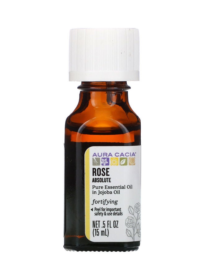 Aura Cacia Pure Essential Oil Rose Absolute 15ml 