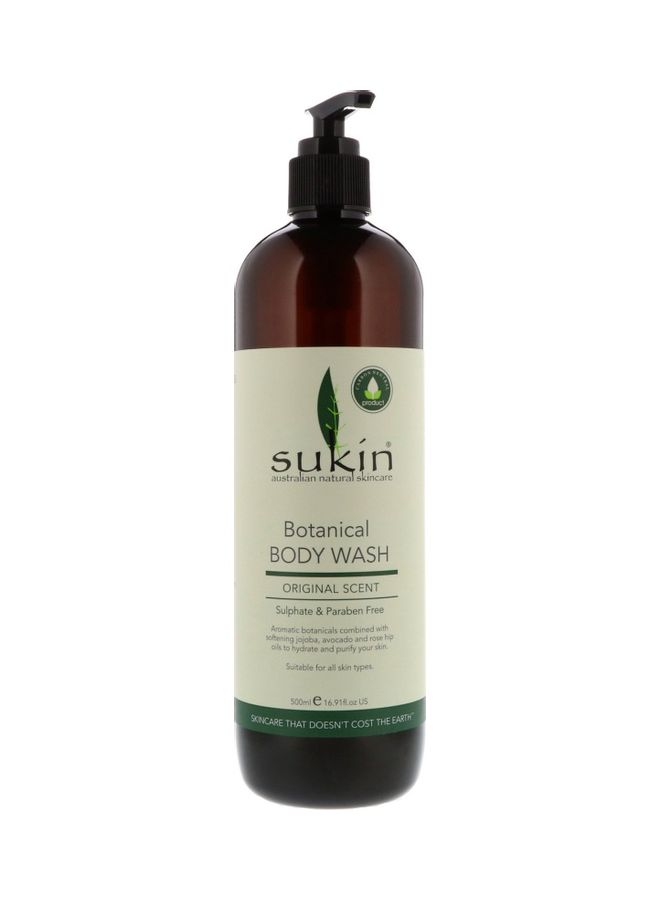 Sukin - Super Greens Botanical Body Wash 500ml - Image 1