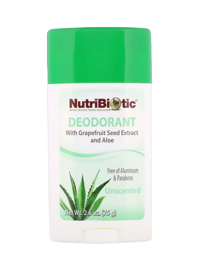 Nutribiotic Deodorant Unscented 75grams