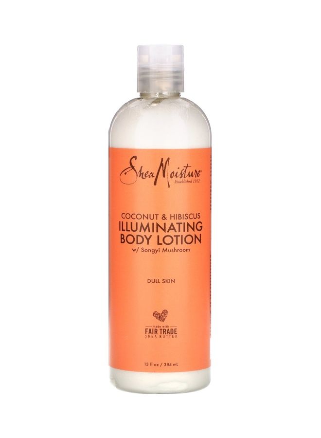 SheaMoisture - Illuminating Body Lotion With Songyi Mushroom Coconut And Hibiscus 384ml - Image 1