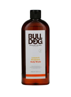 BULLDOG Lemon And Bergamot Skincare Body Wash 500ml 