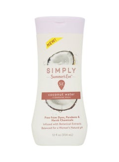 Summer's Eve Simply Cleansing Wash Coconut Water 354ml 