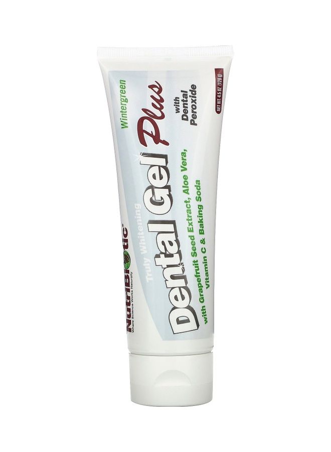 Nutribiotic Dental Gel Plus Truly Whitening Wintergreen 128grams