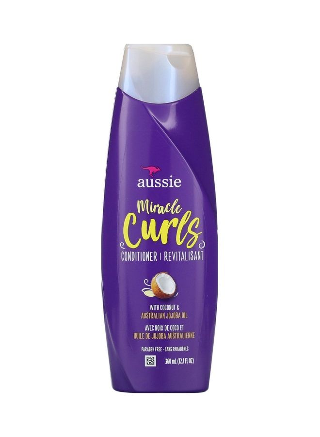 أوسي بلسم Miracle Curls بجوز الهند وزيت الجوجوبا الأسترالي 360ملليلتر 