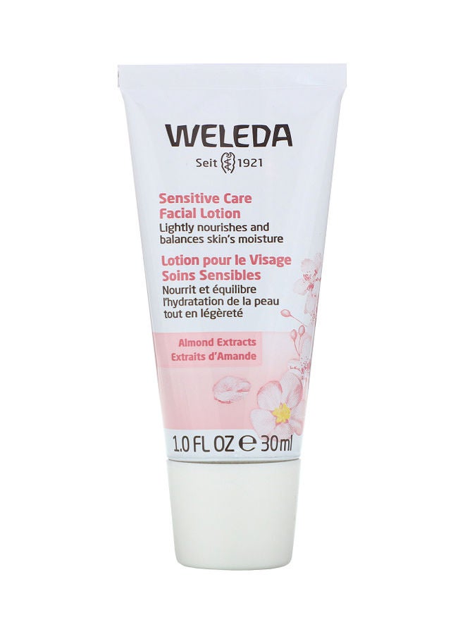 ويليدا لوشن العناية الحساسة للوجه بخلاصة اللوز 30ملليلتر