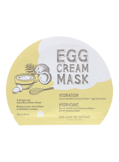 Egg Cream Mask Hydration 28grams