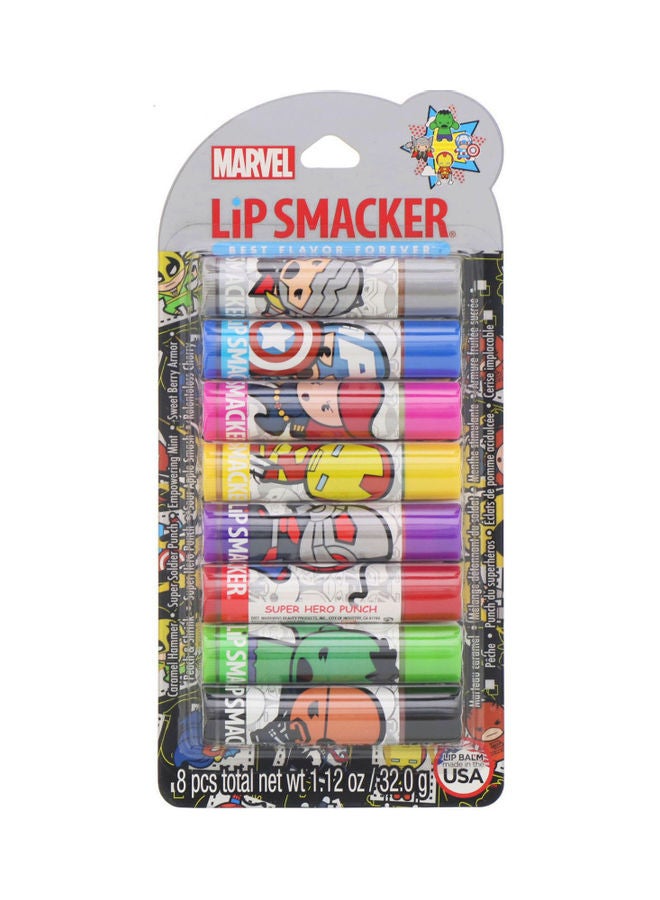 Lip Smacker 8-Piece Marvel Avenger Lip Balm 