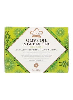 Nubian Heritage Olive Oil And Green Tea Bar Soap 142grams 