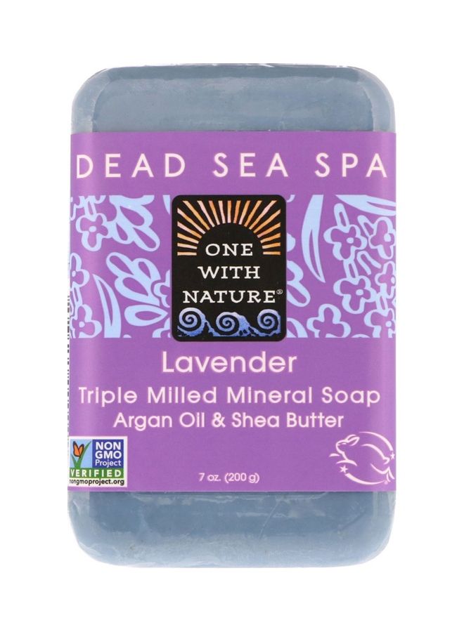 ONE WITH NATURE Triple Milled Mineral Soap Bar 200grams 