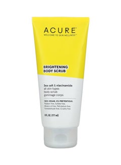 Acure Brightening Body Scrub 177ml 