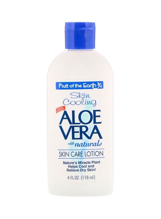 Fruit of the earth Aloe Vera With Naturals Skin Care Lotion 118ml 