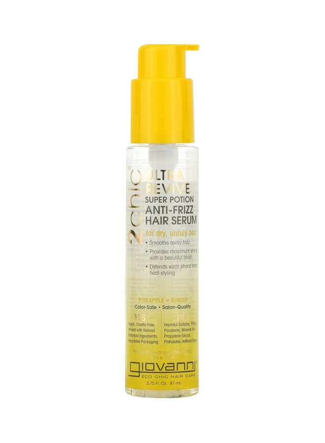 Giovanni 2chic Ultra-Revive Super Potion Anti-Frizz Hair Serum 81grams