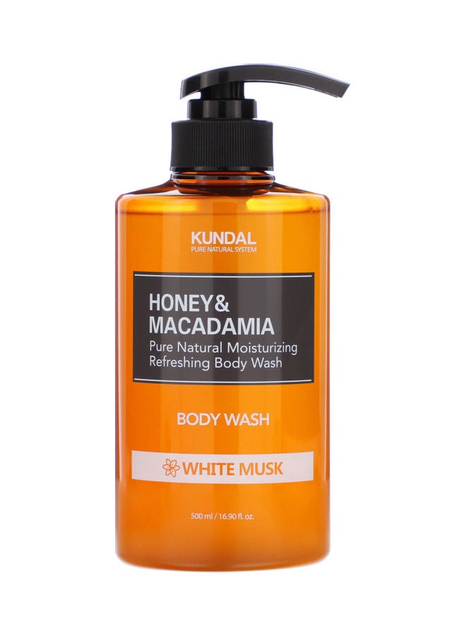 KUNDAL Honey And Macadamia Body Wash 500ml